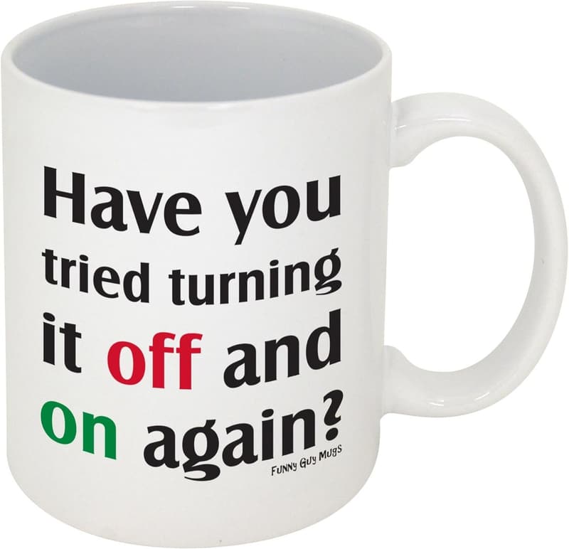 Funny Ceramic Coffee Mug - 