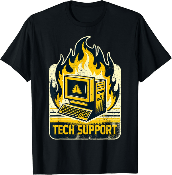 IT Support Engineer T-Shirt for Tech Enthusiasts