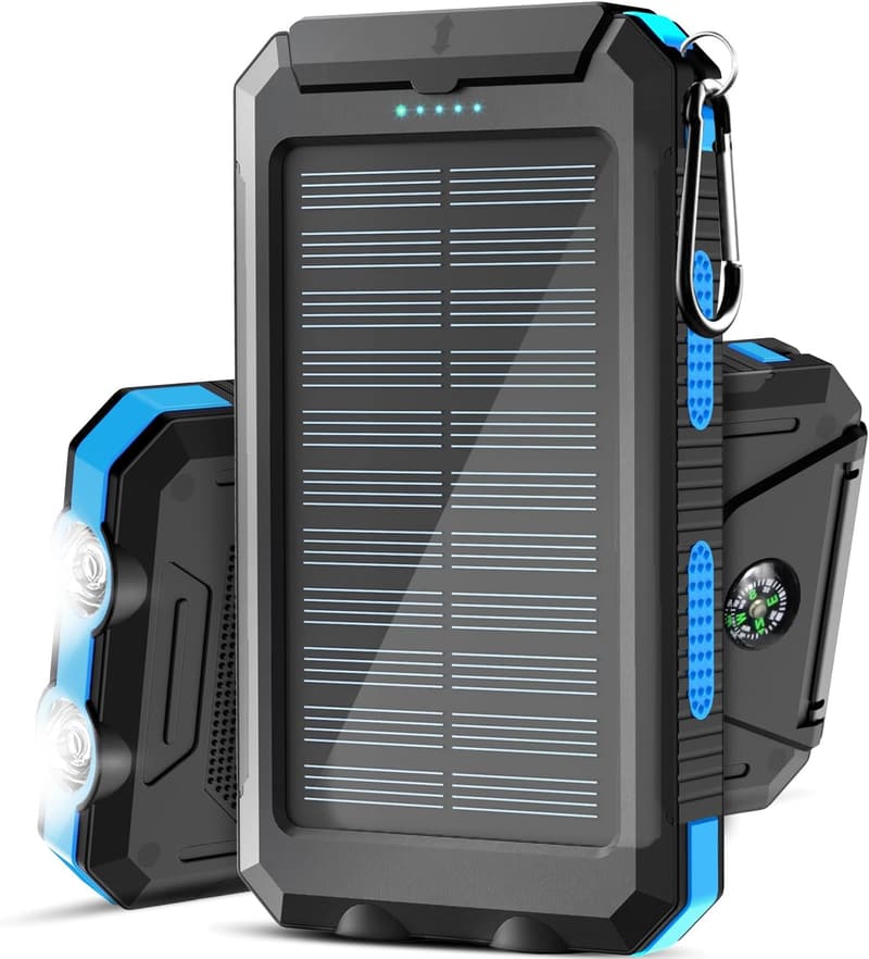 Waterproof 38800mAh Solar Power Bank for Camping