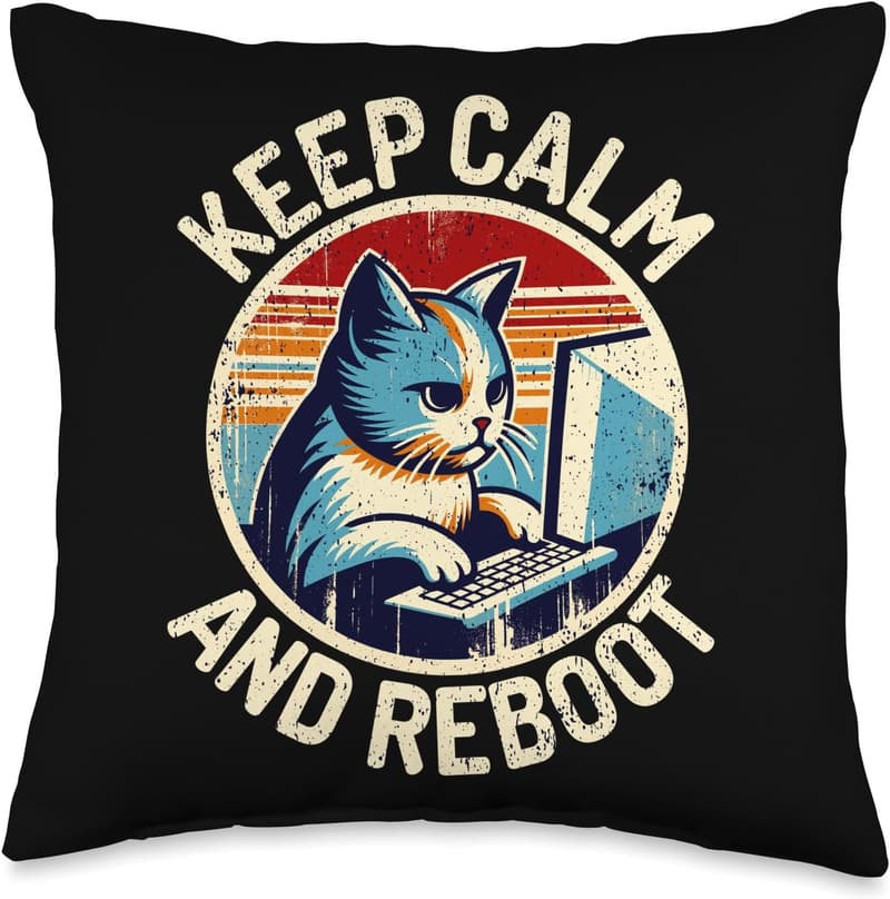 Tech Engineer Throw Pillow | 
