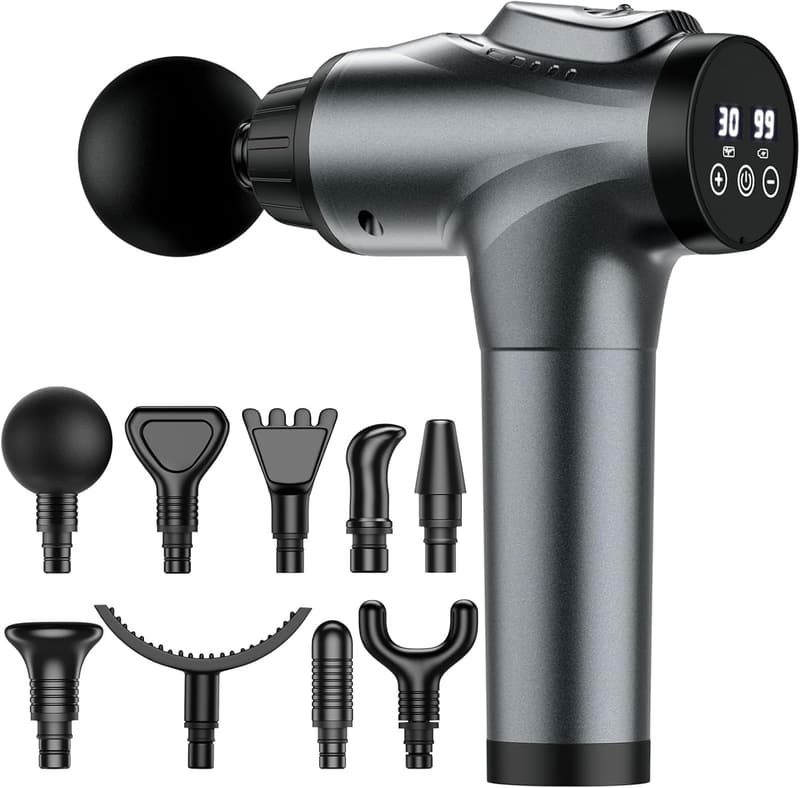 Father's Day Muscle Massage Gun with 30 Speed Levels