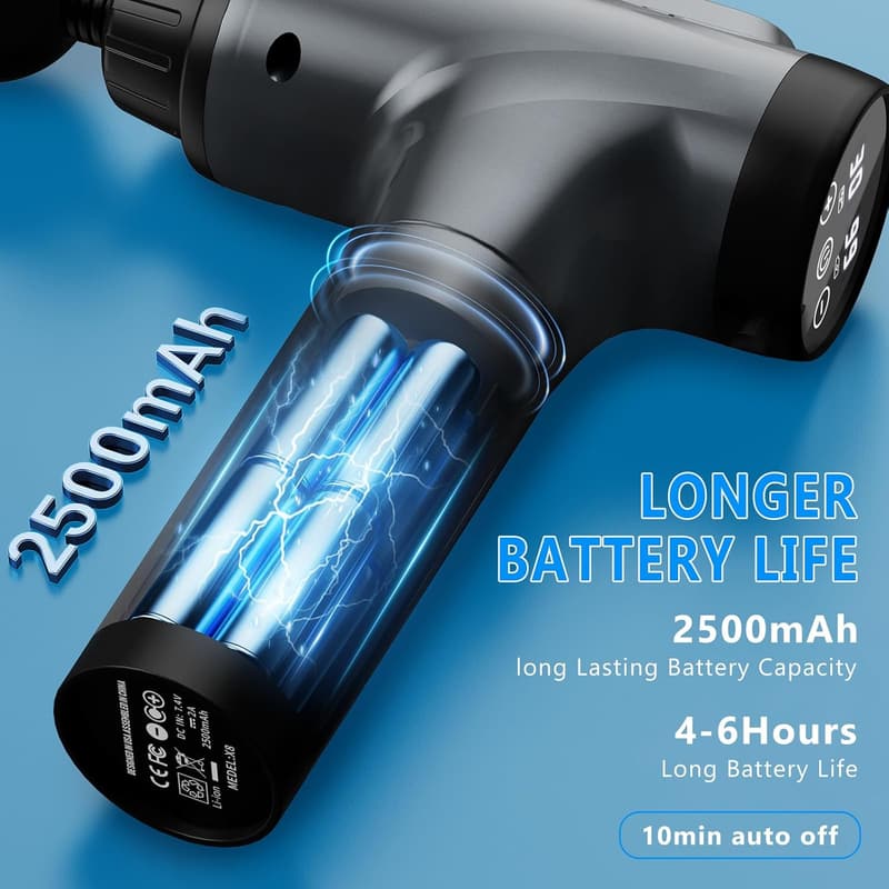 Father's Day Muscle Massage Gun with 30 Speed Levels