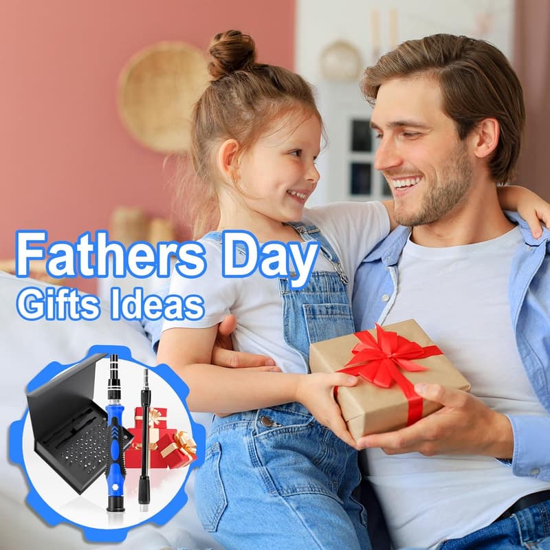 Father's Day 60-Piece Precision Screwdriver Set for Dad