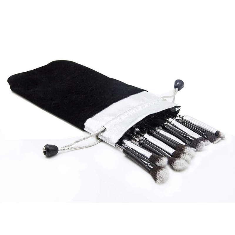 Wand Makeup Brushes Set - 10pcs for Women