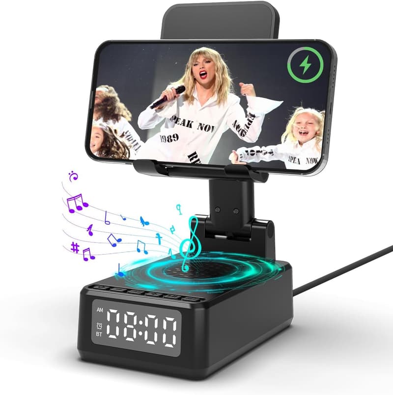 6-in-1 Wireless Bluetooth Speaker & Charger for Birthdays