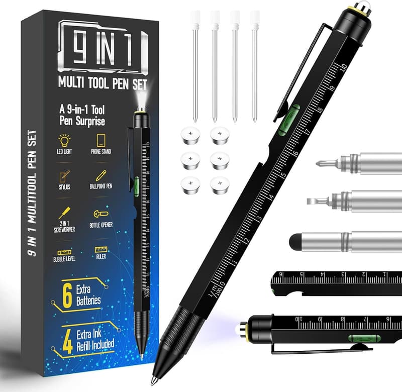 Personalized Multi-Tech Pen for Men - Ideal Father's Day Gift