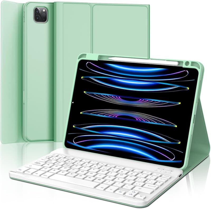 Wireless Spanish Keyboard Case for iPad Air/Pro 11