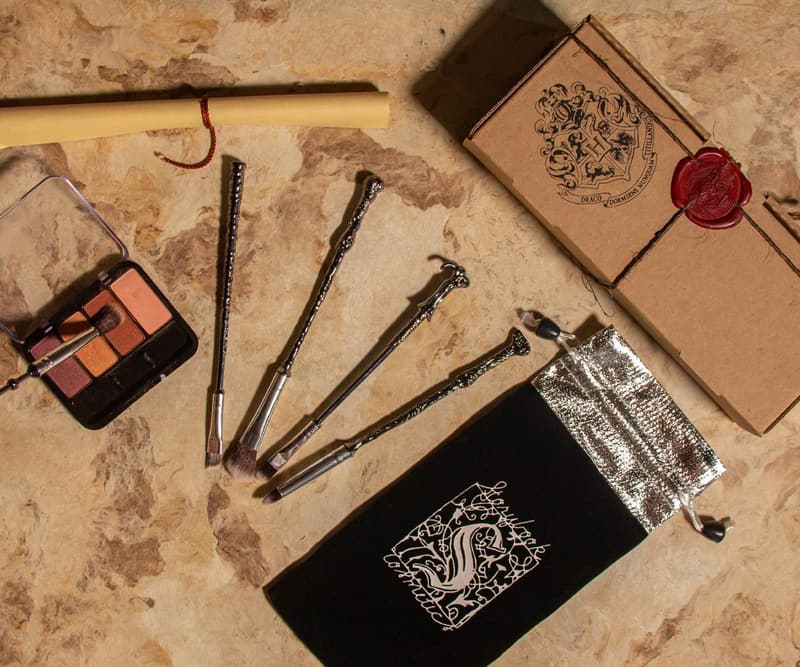 Magical Wand Makeup Brushes Set for Harry Potter Fans