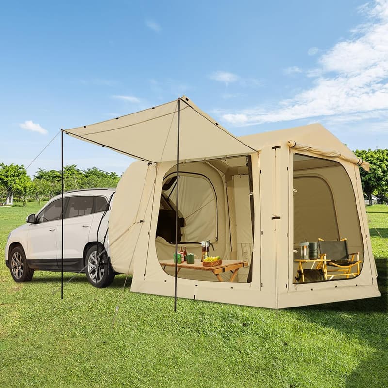 Waterproof Inflatable Camping Tent for 4-6 Adults