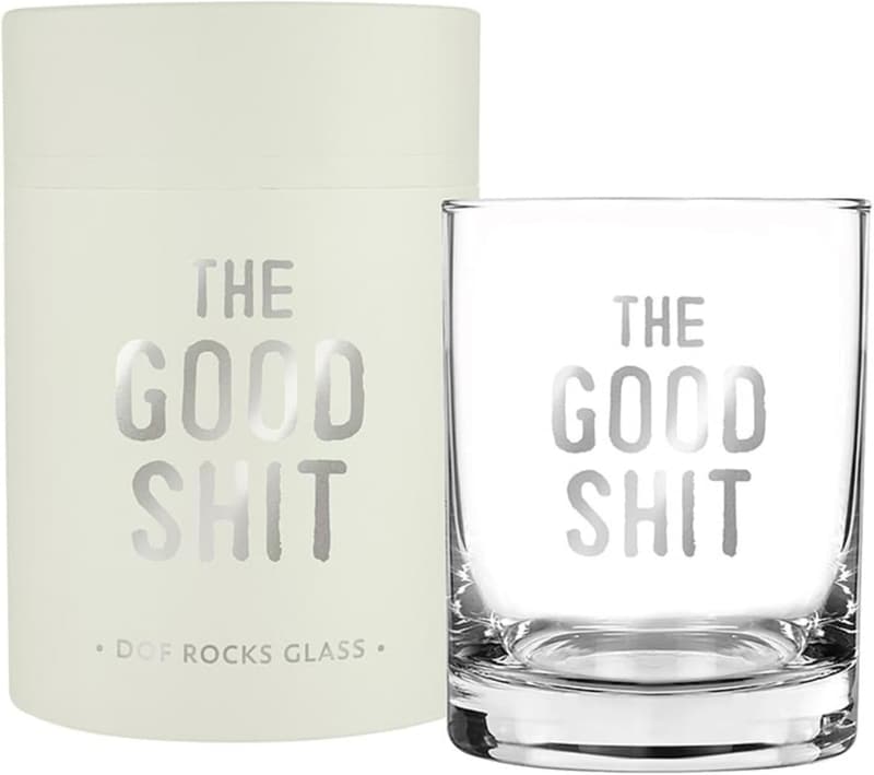 Whiskey Glasses Gift Set - Double Old Fashioned, 14 oz