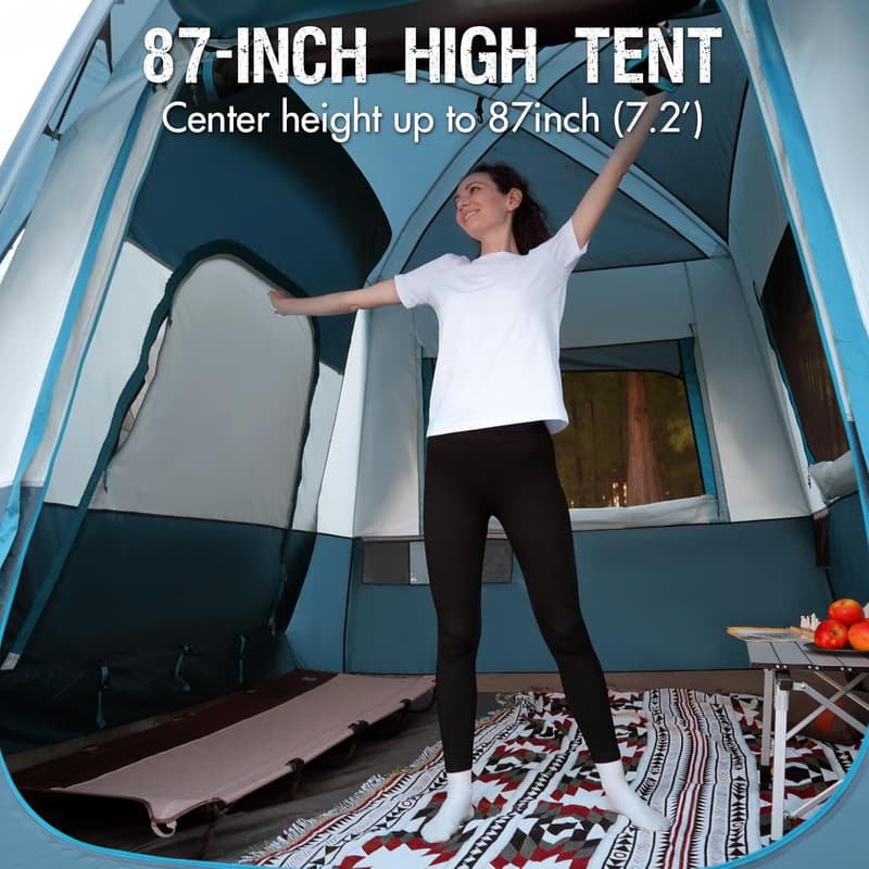 5-Person Water-Resistant SUV Tent for Camping Adventures