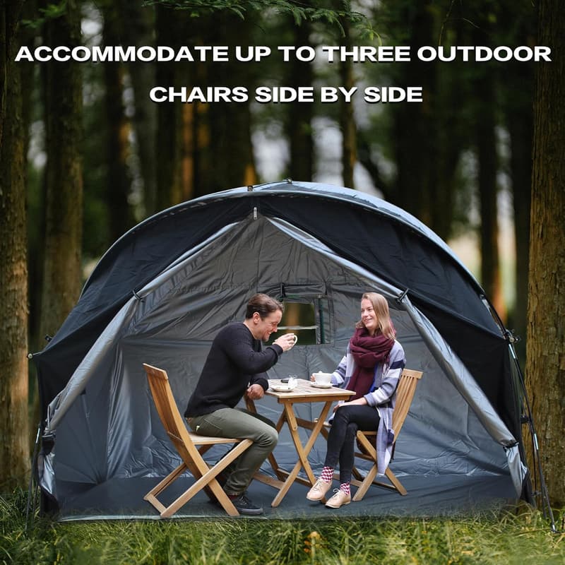 Portable Cot Tent for Solo Camping and Outdoor Relaxation