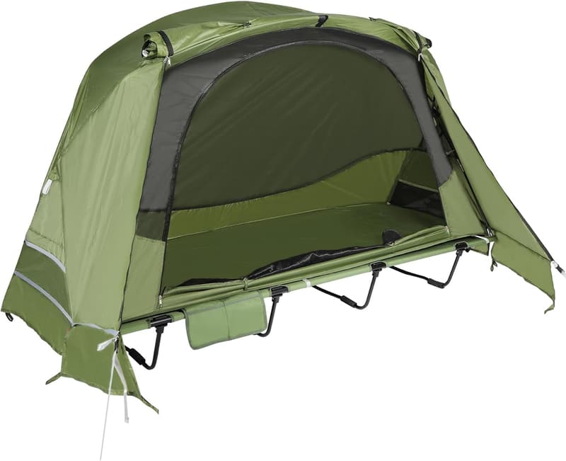Waterproof Elevated Camping Cot Tent for Adults, 75