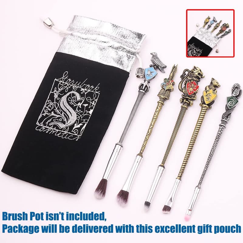 Wizard Wand Makeup Brushes Set for Women - 2 Color Options