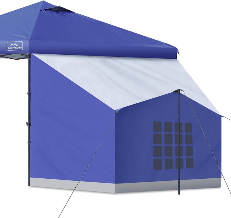 10' x 10' Canopy Side Tent - Easy Setup Gazebo (Blue)