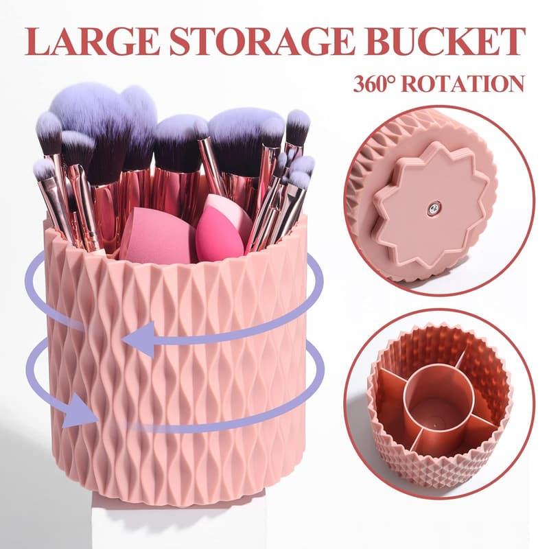 18-Piece Premium Synthetic Makeup Brush Set with Sponge Case