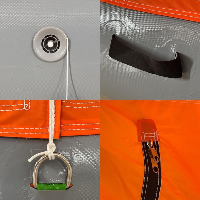 Portable Inflatable Camping Tent for 4 – Waterproof & Durable