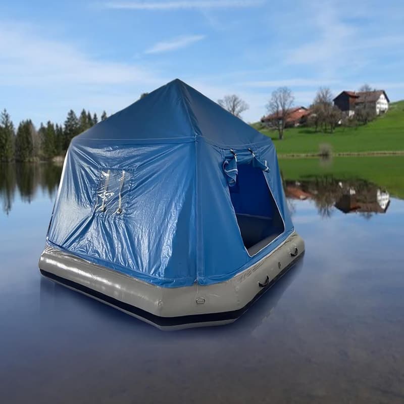 Inflatable Floating Tent for Family Camping & Fishing
