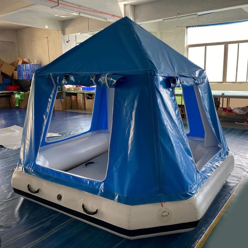 Inflatable Floating Tent for Family Camping & Fishing