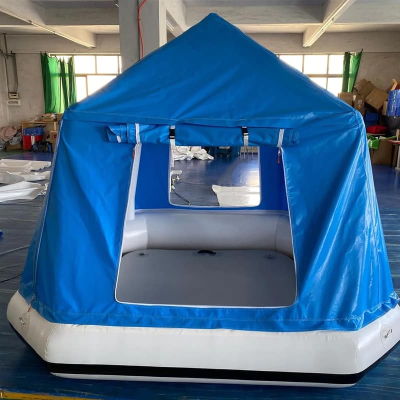 Inflatable Floating Tent for Family Camping & Fishing