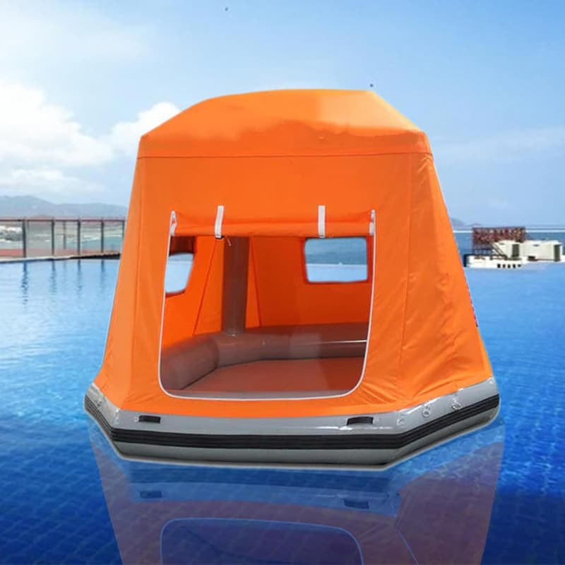 Portable Inflatable Tent Raft for Family Water Camping