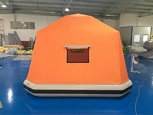 Family Camping Inflatable Water Raft Tent (8x8 ft, 3-4 People)