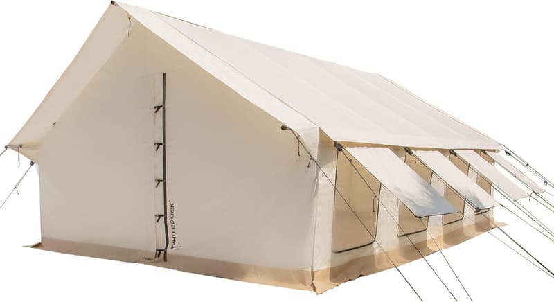 WHITEDUCK Alpha Pro Waterproof 4-Season Canvas Tent for Groups