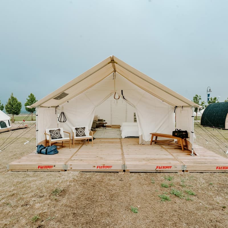 WHITEDUCK Alpha Pro Waterproof 4-Season Canvas Tent for Groups