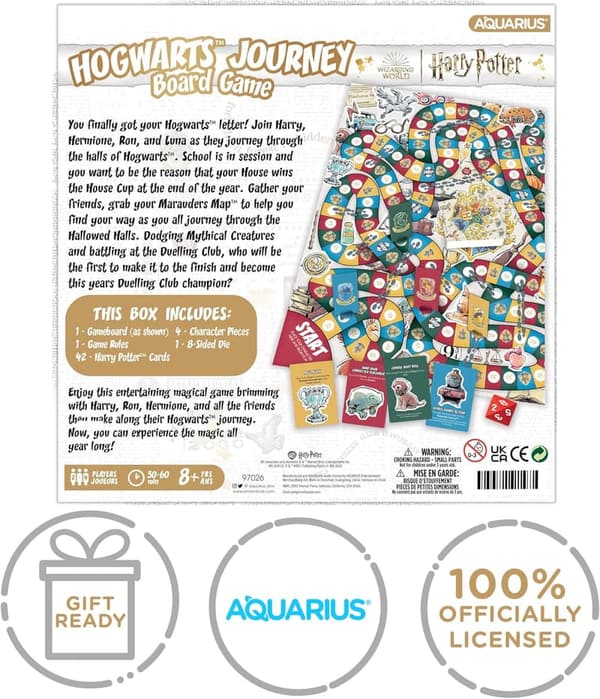 Harry Potter Aquarius Journey Board Game - Fun for All Ages