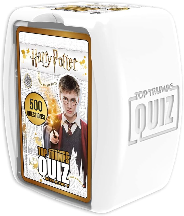Harry Potter Top Trumps Quiz Game - 500 Questions for Ages 8+