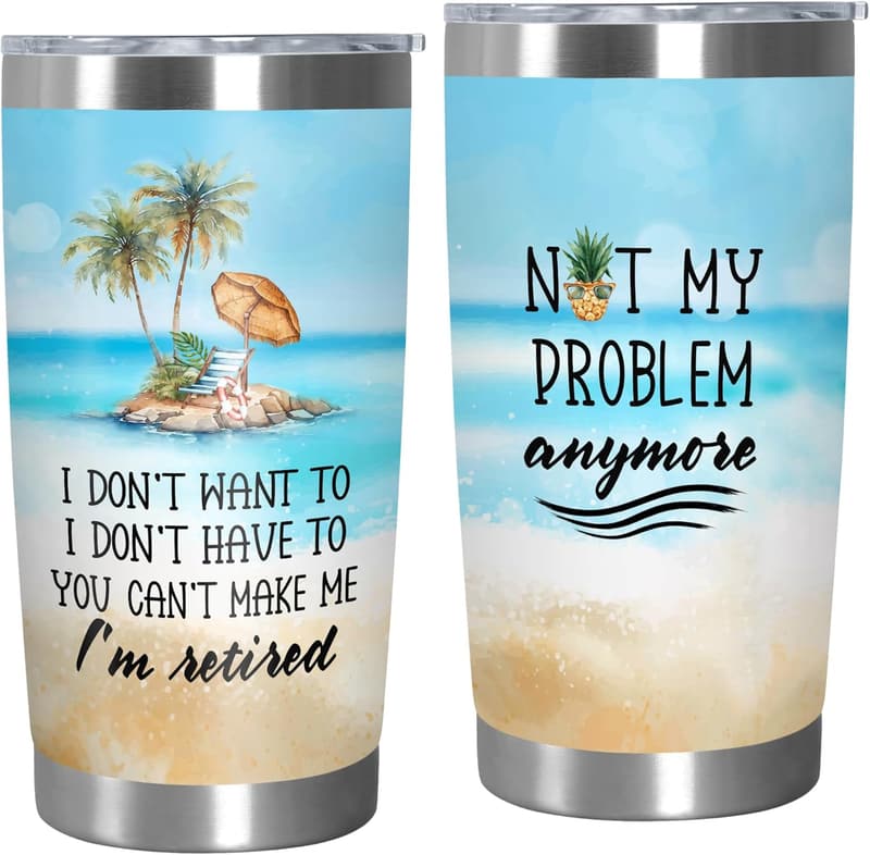 Retirement Gift - 20 oz Stainless Steel Insulated Tumbler