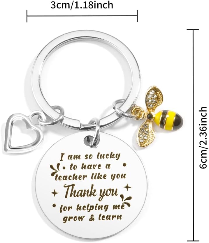 Thank You Gift for Teachers - Unique Keychains