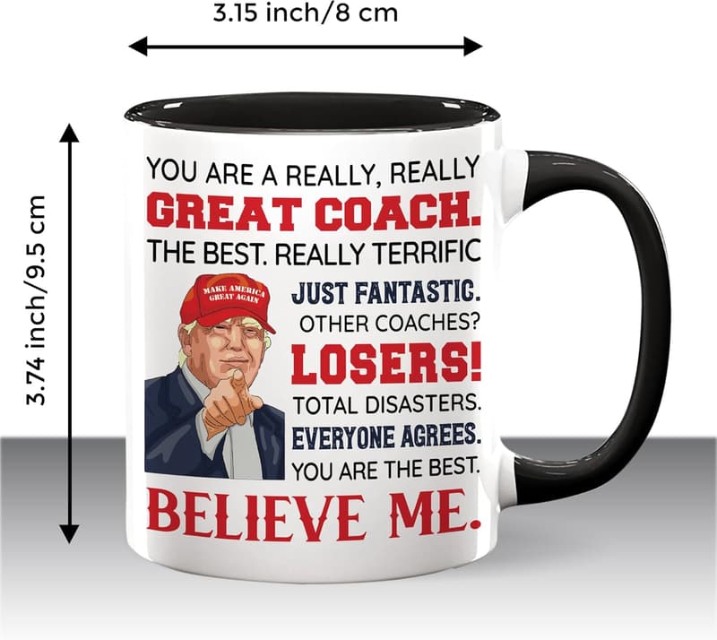 Funny Coach Coffee Mug - 11 Oz Gift for Men
