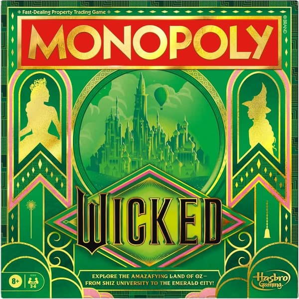 Monopoly Wicked Edition Board Game for Ages 8+ | 2-6 Players
