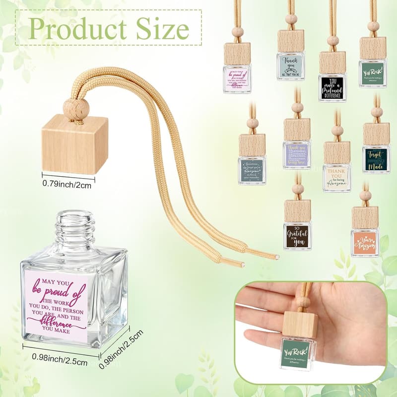 Employee Appreciation Gift: 30 Pcs Glass Essential Oil Diffuser