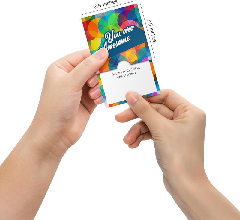 Teacher Appreciation Mini Encouragement Cards - 40 Unique Messages