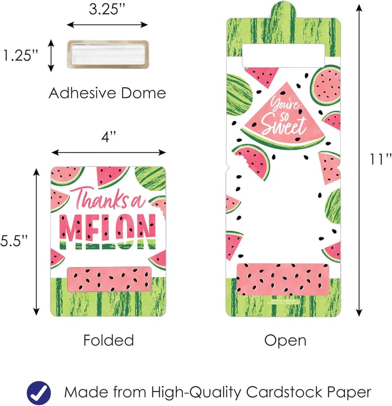 Thank You Money Cards - Assorted Cash Holder Set of 6