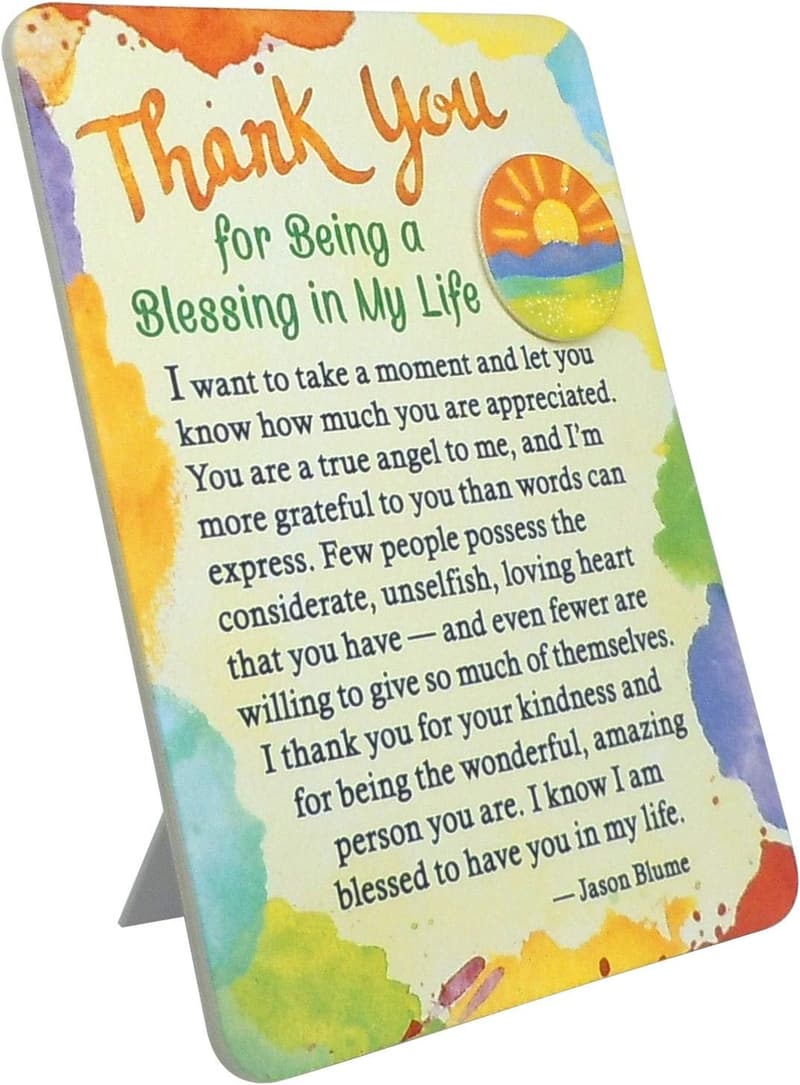 Gratitude Magnet with Easel Back – Thank You Gift for Angels