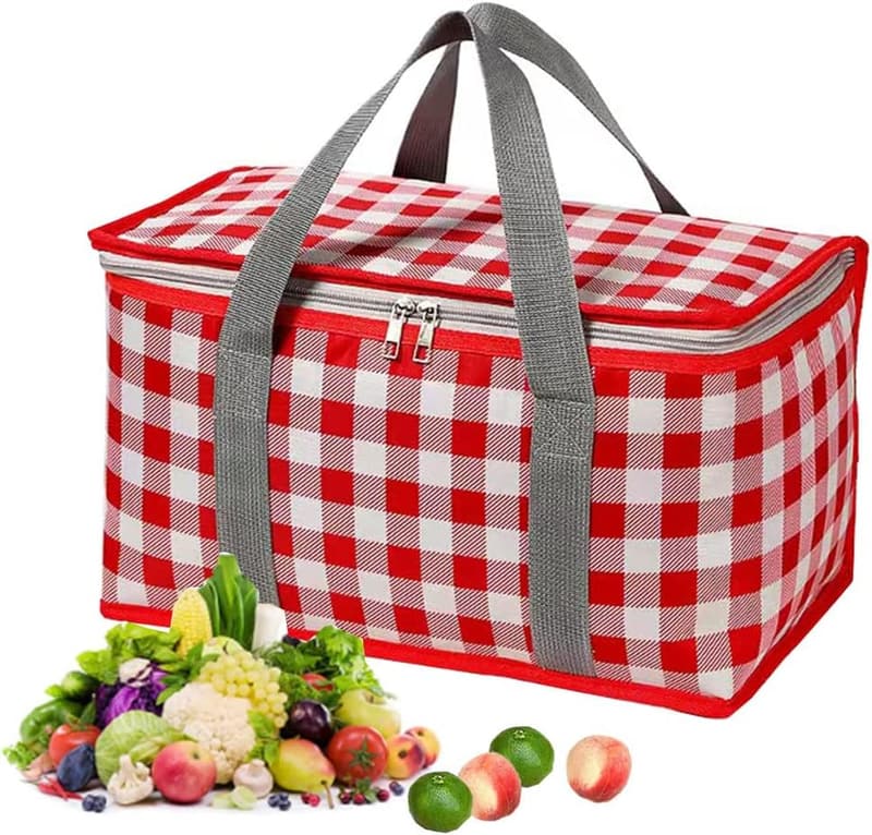 Collapsible Cooler Bag - Insulated Picnic Tote for Outdoor Use