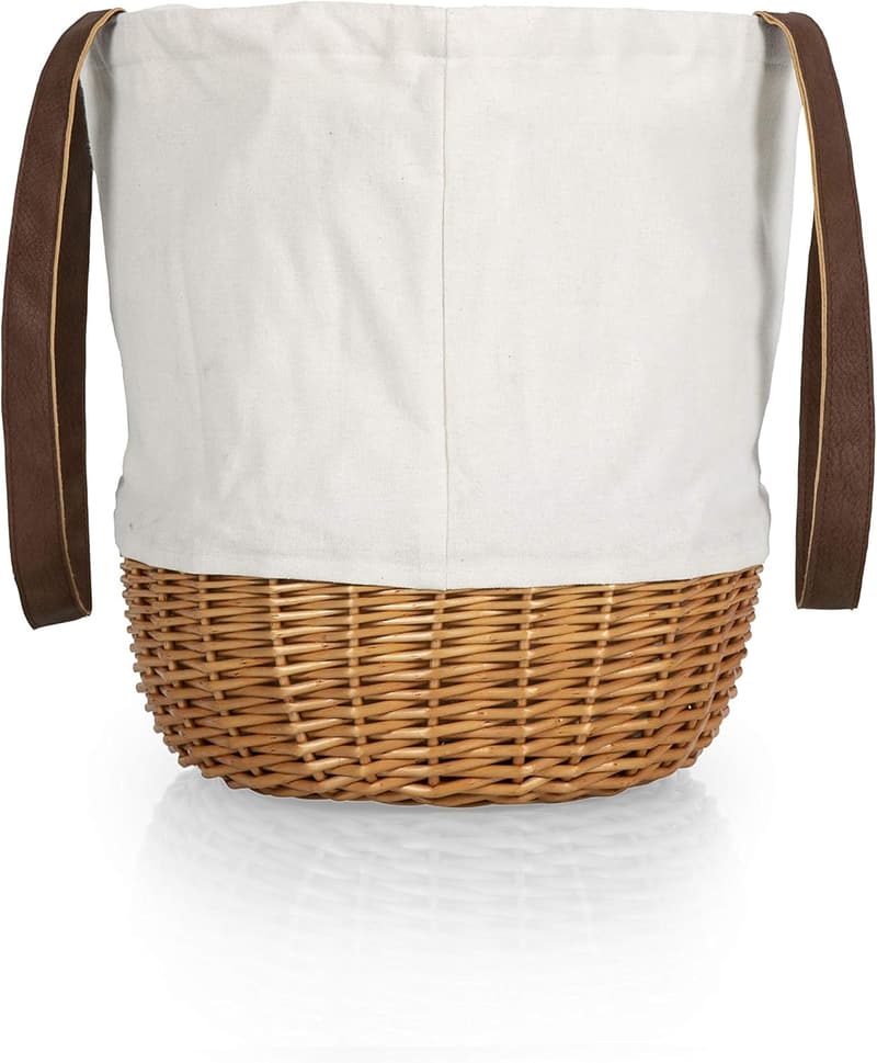 Coronado Canvas & Willow Picnic Tote Bag