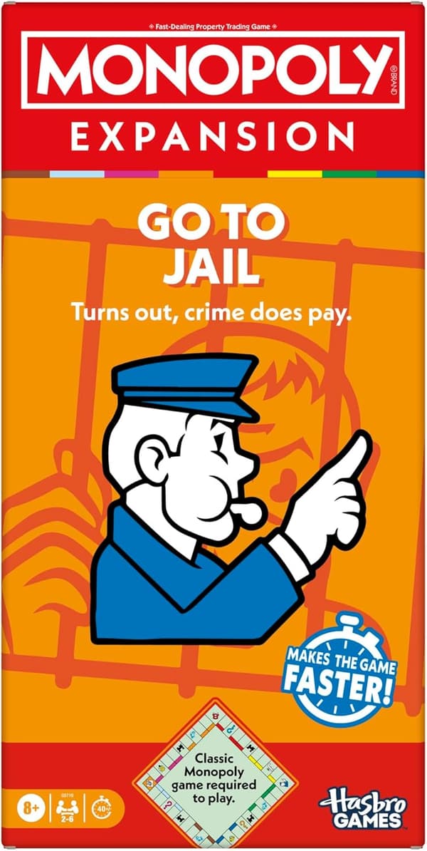 Monopoly Go to Jail Expansion | Fun for Family Game Night