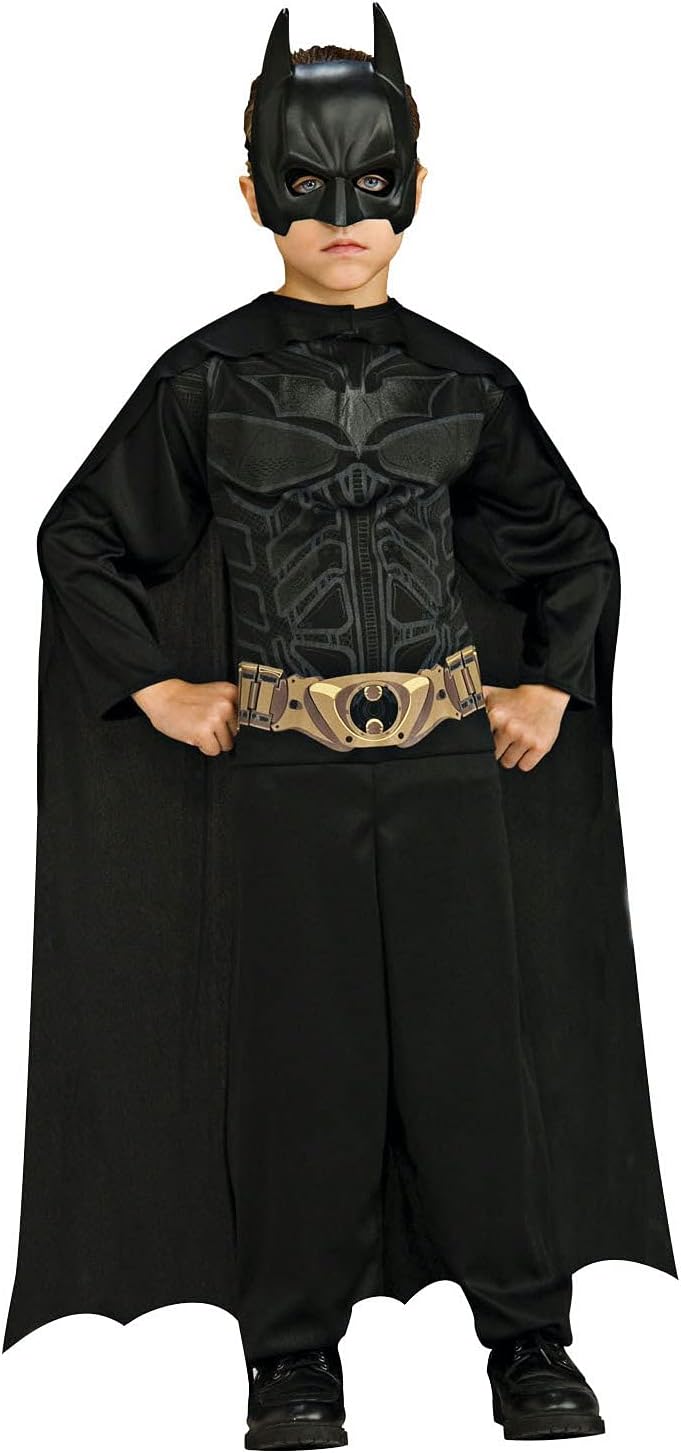Batman Children's Action Suit with Cape and Mask - Medium