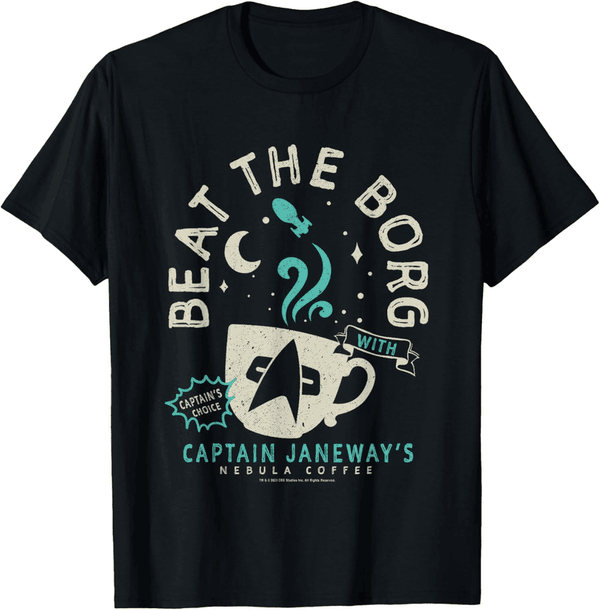 Captain Janeway Beat the Borg Cup T-Shirt