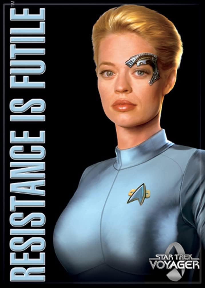 Star Trek 7 of 9 Magnet - 2.5