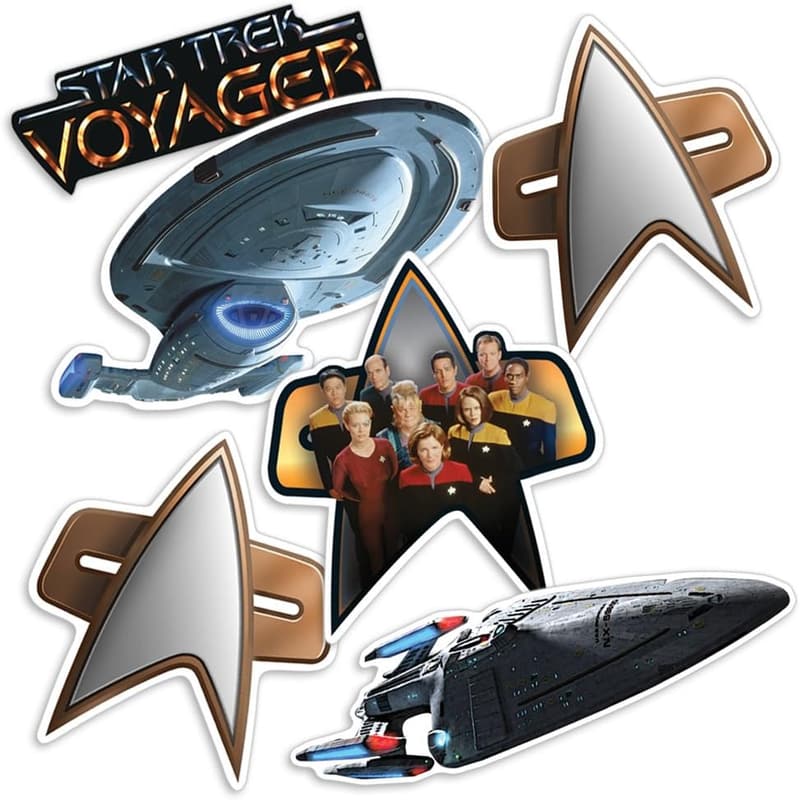 Star Trek Voyager Collectible Stickers