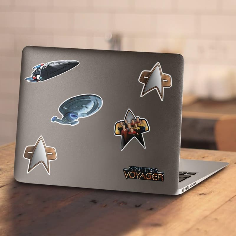 Star Trek Voyager Collectible Stickers
