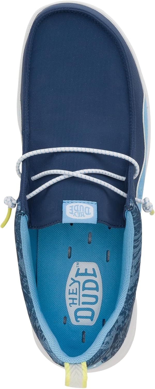 Men's Slip-On Loafers - HEYDUDE Wally Hey2O Mesh, Lightweight Comfort