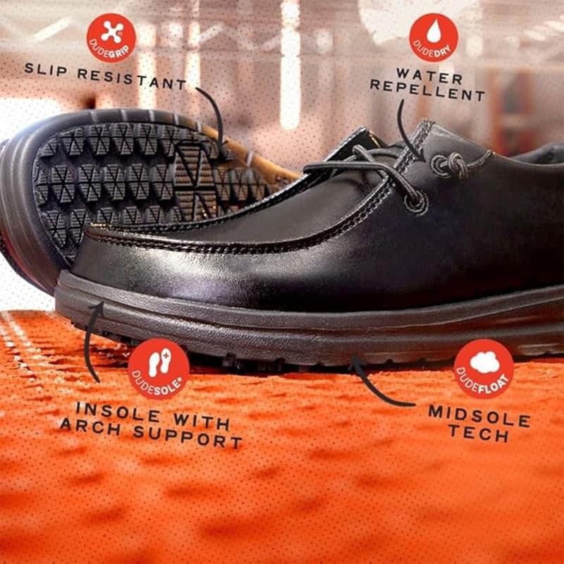 Wendy Work Slip-On Loafers for Women - Lightweight & Water-Repellent