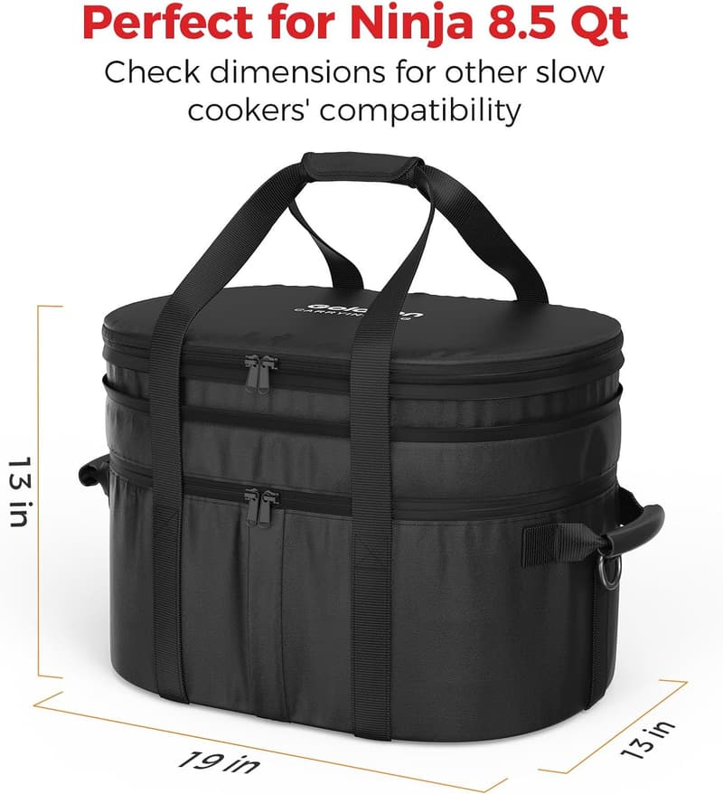 Ninja Foodi Slow Cooker Portable Travel Carrier Bag