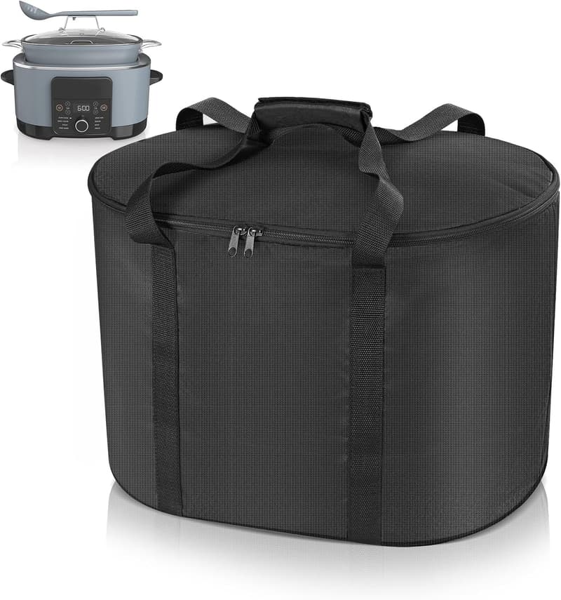 Insulated Carrier Bag for 8.5 to 10 Qt Slow Cooker